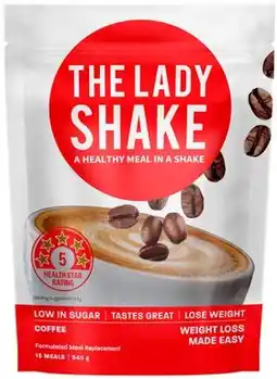 Amcal Pharmacies The Lady Shake Coffee Flavour offer