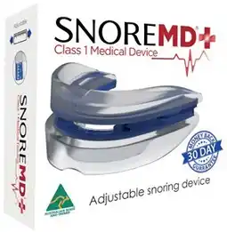 Amcal Pharmacies SnoreMD Class 1 Medical Device offer