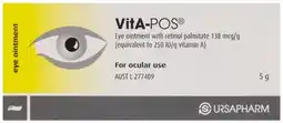 Amcal Pharmacies VitA-POS Eye Ointment offer