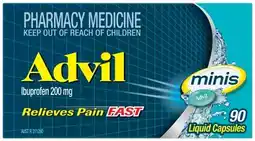 Amcal Pharmacies Advil Minis 90 Liquid Capsules offer