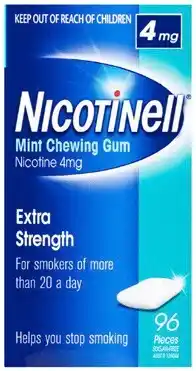 Amcal Pharmacies Nicotinell Extra Strength Gum 4mg Mint offer