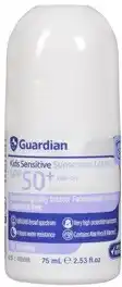 Amcal Pharmacies Guardian Kids Sensitive Sunscreen Lotion SPF 50+ Roll-On offer
