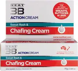 Amcal Pharmacies Neat 3B Sweat Rash & Chafing Cream offer
