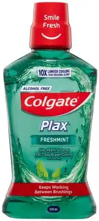 Amcal Pharmacies Colgate Plax Mouthwash Freshmint offer