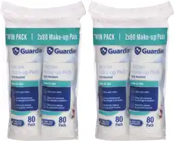Amcal Pharmacies Guardian Cotton Make Up Pads 2 x offer