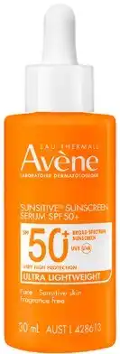 Amcal Pharmacies Avène Sunsitive Sunscreen Serum SPF 50+ offer