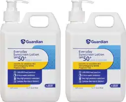 Amcal Pharmacies Guardian Everyday Sunscreen Lotion SPF 50+ offer