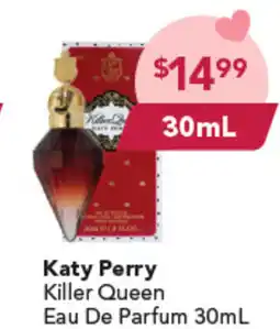 Amcal Pharmacies Katy perry killer queen eau de parfum offer