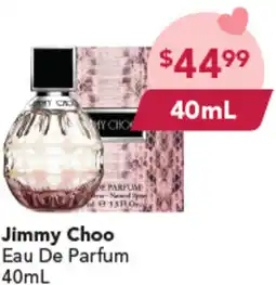 Amcal Pharmacies Jimmy choo eau de parfum offer