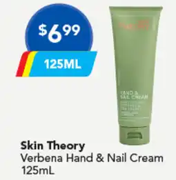 Amcal Pharmacies Skin theory verbena hand & nail cream offer
