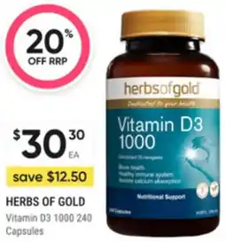 Super Pharmacy Herbs of gold vitamin d3 1000 offer
