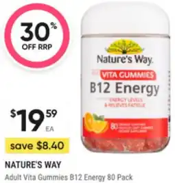 Super Pharmacy Nature's way adult vita gummies b12 energy offer