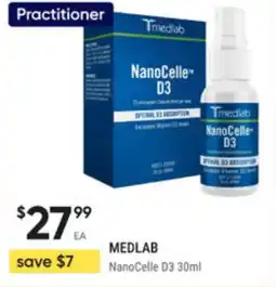 Super Pharmacy Practitioner medlab nanocelle d3 offer
