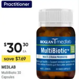Super Pharmacy Practitioner medlab multibiotic offer