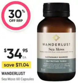 Super Pharmacy Wanderlust sea moss offer