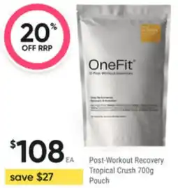 Super Pharmacy Post-workout recovery tropical crush pouch offer