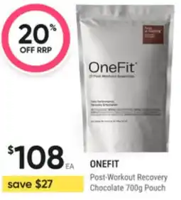 Super Pharmacy Post-workout recovery chocolate pouch offer