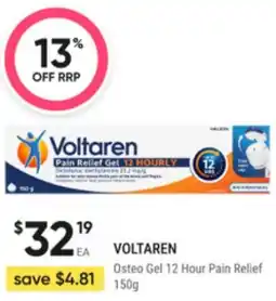 Super Pharmacy Voltaren osteo gel 12 hour pain relief offer
