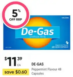 Super Pharmacy De-Gas Peppermint Flavour offer