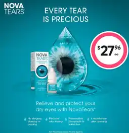 Super Pharmacy Nova tears offer