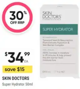 Super Pharmacy Skin doctors super hydrator offer