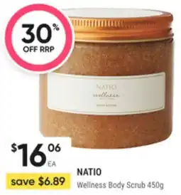 Super Pharmacy Natio wellness body scrub offer