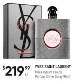Super Pharmacy Yves saint laurent black opium eau de parfum glitter spray offer