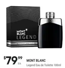 Super Pharmacy MONT BLANC Legend Eau de Toilette offer