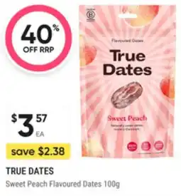 Super Pharmacy True dates sweet peach flavoured dates offer