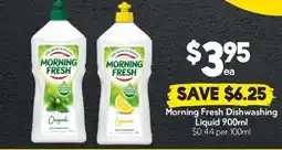 Drakes Morning Fresh Dishwashing Liquid offer