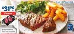 Foodland Australian Premium Beef Porterhouse Steak offer