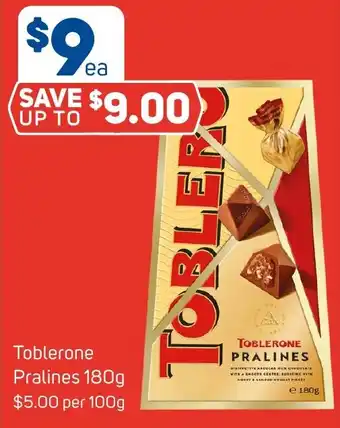 Toblerone Pralines