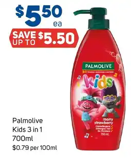 Foodland PALMOLIVE kids Kids 3 in 1 offer