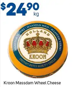 Foodland Kroon Massdam Wheel Cheese offer