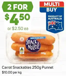 Foodland Carrot Snackables offer