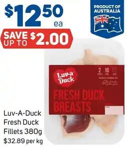 Foodland Luv-A-Duck Fresh Duck Fillets offer