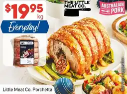 Foodland Little Meat Co. Porchetta offer