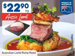 Foodland Australian Lamb Rump Roast offer