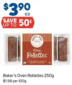 Foodland Baker's Oven Rollettes offer