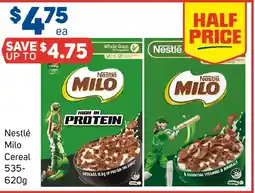 Foodland Nestlé Milo Cereal offer