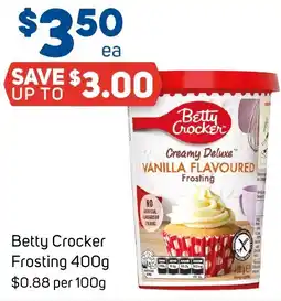 Foodland Betty Crocker Frosting offer