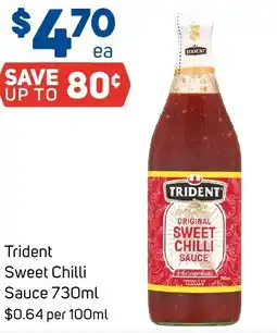 Foodland Trident Sweet Chilli Sauce offer