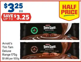 Arnott's Tim Tam Deluxe Range