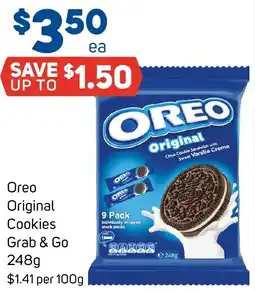 Foodland Oreo Original Cookies Grab & Go offer