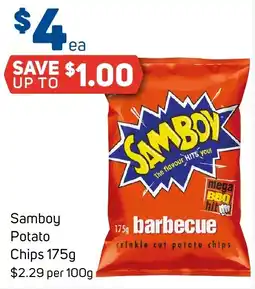 Foodland Samboy Potato Chips offer