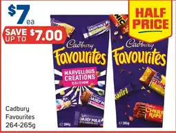 Foodland Cadbury Favourites offer