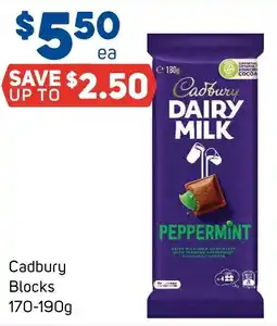 Foodland Cadbury Blocks offer