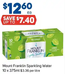Foodland Mount Franklin Sparkling Water offer