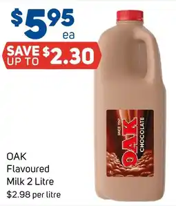 Foodland OAK Flavoured Milk offer
