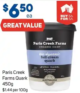 Foodland Paris Creek Farms Quark offer
